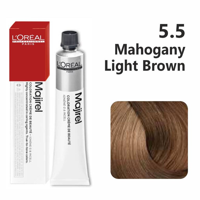 L'Oréal Professionnel Majirel Beauty Coloring Cream Tube No. 5.5